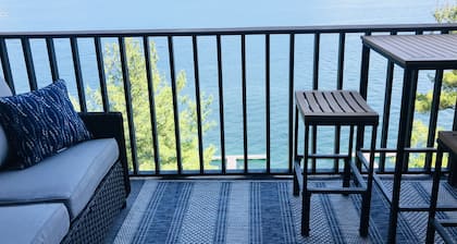 Waterfront two story condo