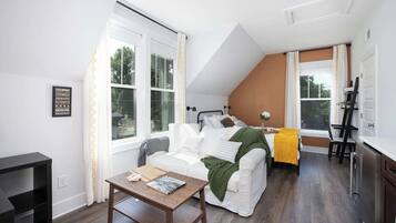1 chambre, rideaux occultants, fer et planche Ă repasser, Wi-Fi gratuit