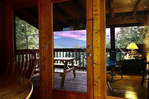 view from dinning area off deck