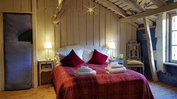 2 slaapkamers, een strijkplank/strijkijzer, wifi, beddengoed