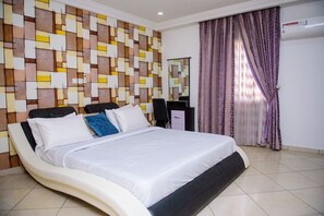 4 bedrooms, iron/ironing board, WiFi, bed sheets - Furnished 4 Beds Semi-Det House in Abuja, Nigeria (Abuja)