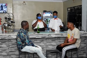 Bar (on property) - Beautiful 1 Bed, Living Room in a Hotel Penthouse (Awoyaya, Ibeju Lekki LG.)