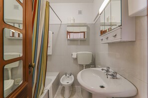 Badekar, håndklæder