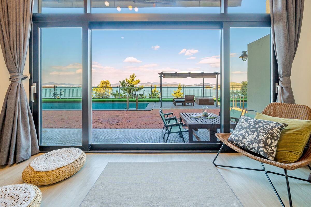 Habitación básica, 2 habitaciones (104((Ocean View,Pet)) | 1 habitación y wifi gratis