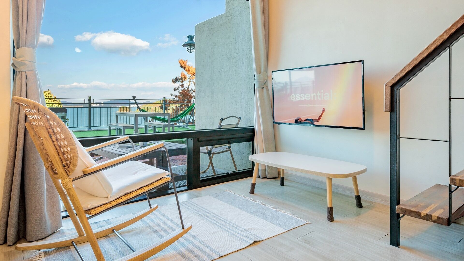 ベーシック ルーム 1 ベッドルーム (106(ocean view)) | 1 室のベッドルーム、WiFi (無料)