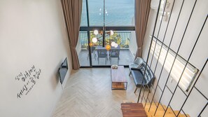 ベーシック ルーム 1 ベッドルーム (204(PET,OCEANVIEW)) | 1 室のベッドルーム、WiFi (無料)