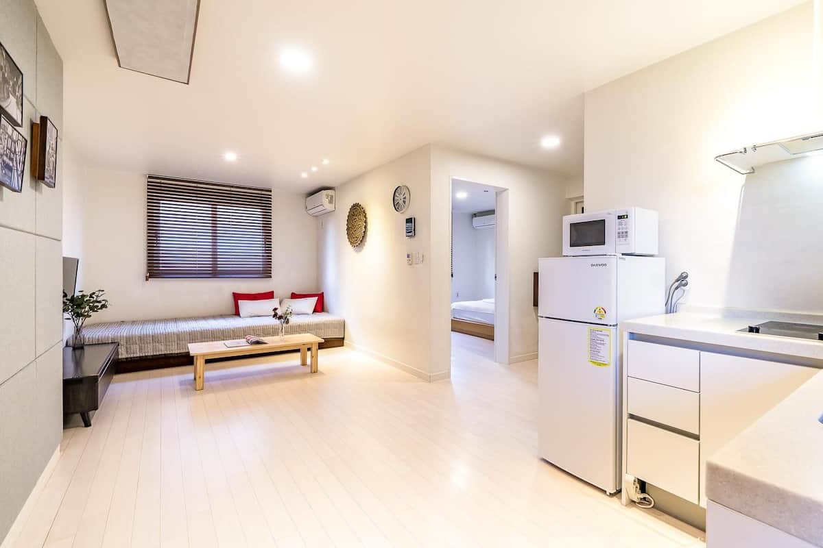 Basic-Zimmer, 1 Schlafzimmer (201) | 1 Schlafzimmer, kostenloses WLAN