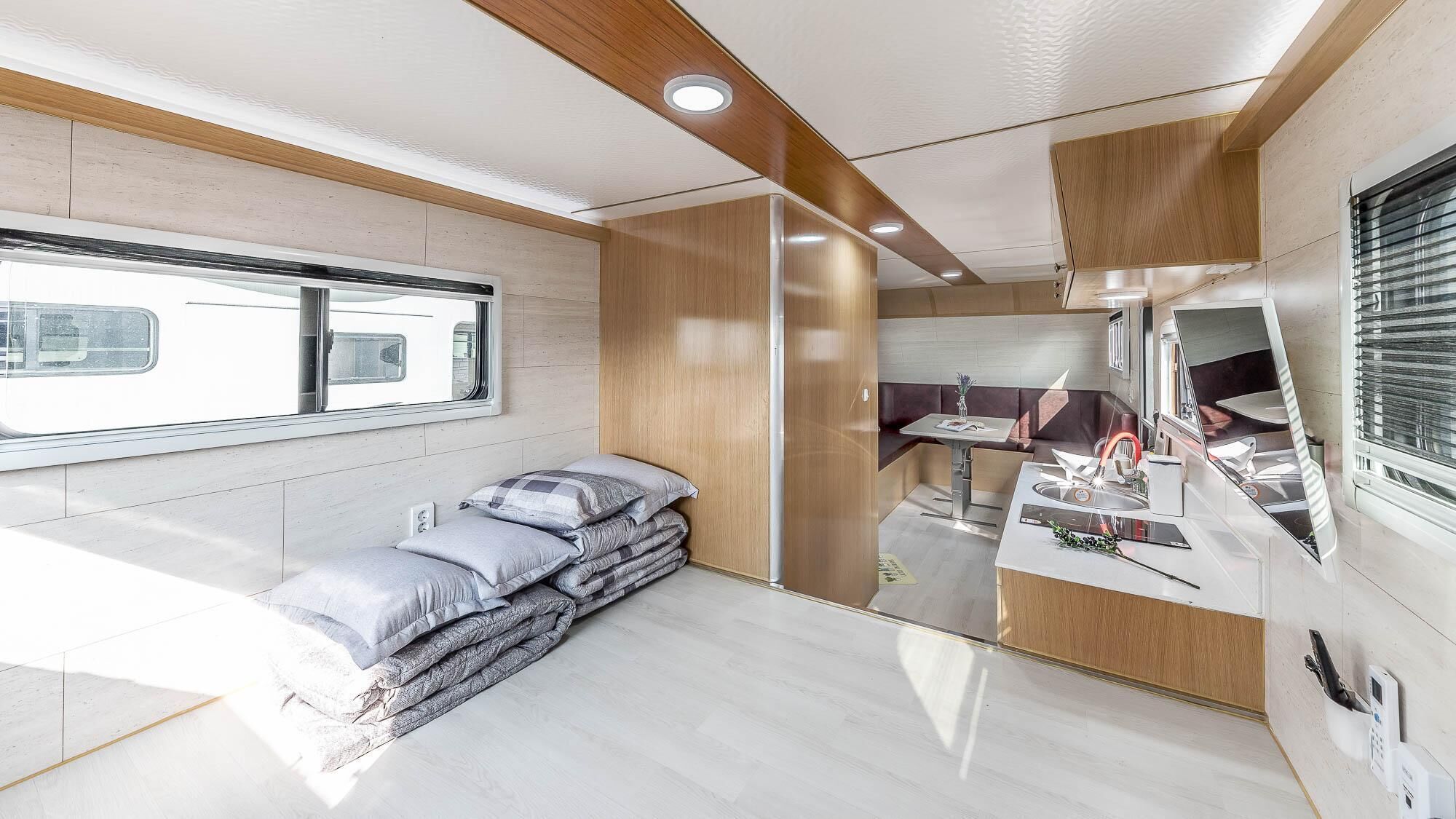 Phòng cơ bản, 1 phòng ngủ (Caravan1) | Truy cập Internet không dây miễn phí 