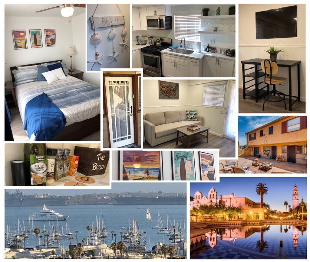 Private, beachy, cozy, welcome to California!