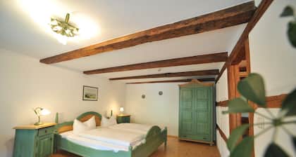Doppelzimmer - Grünes Zimmer - Gasthof Teichmühle