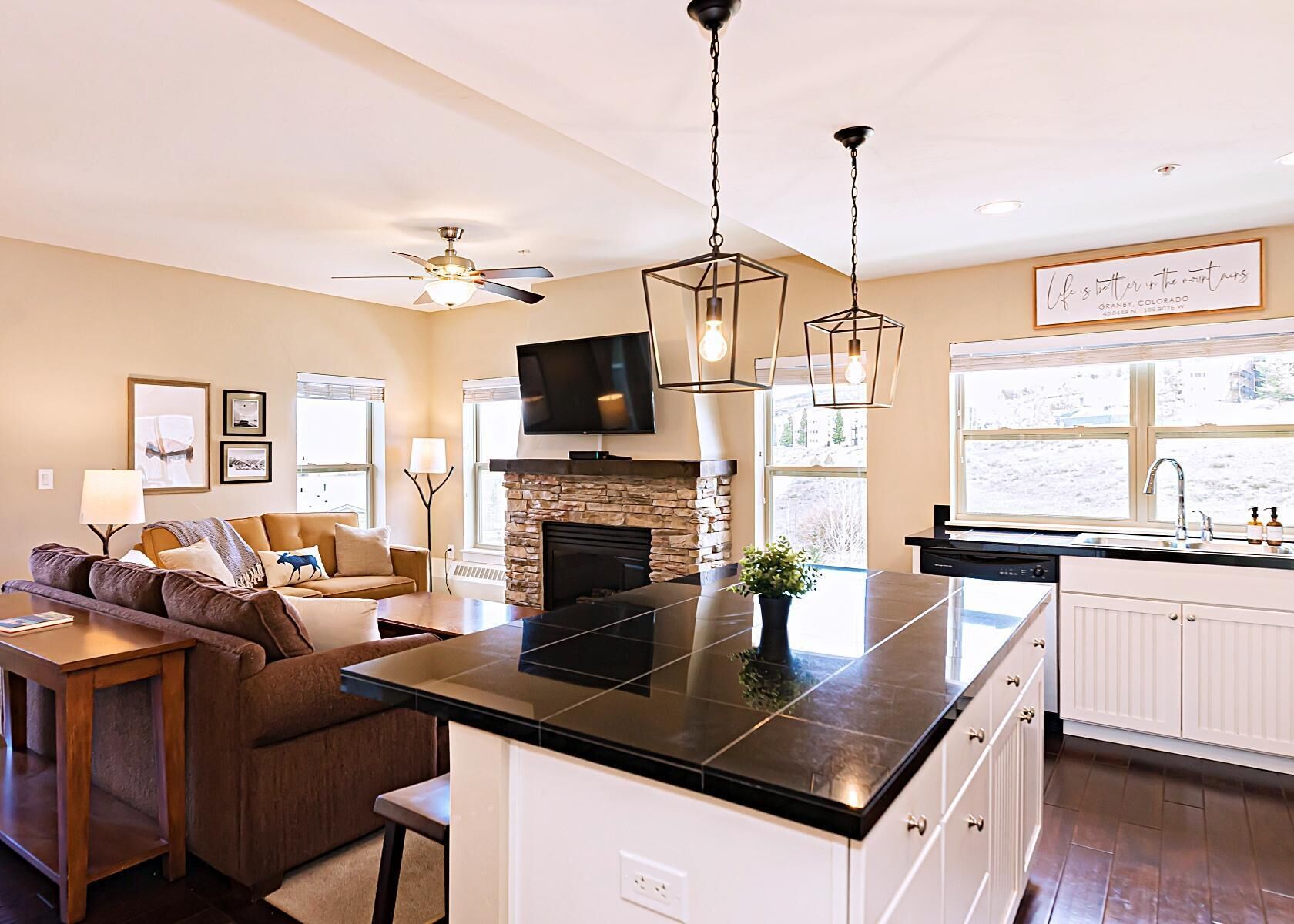 New! Base Camp Chalet - Oversized 2bd/2ba Base Camp One Condo w/ views of the pool & valley