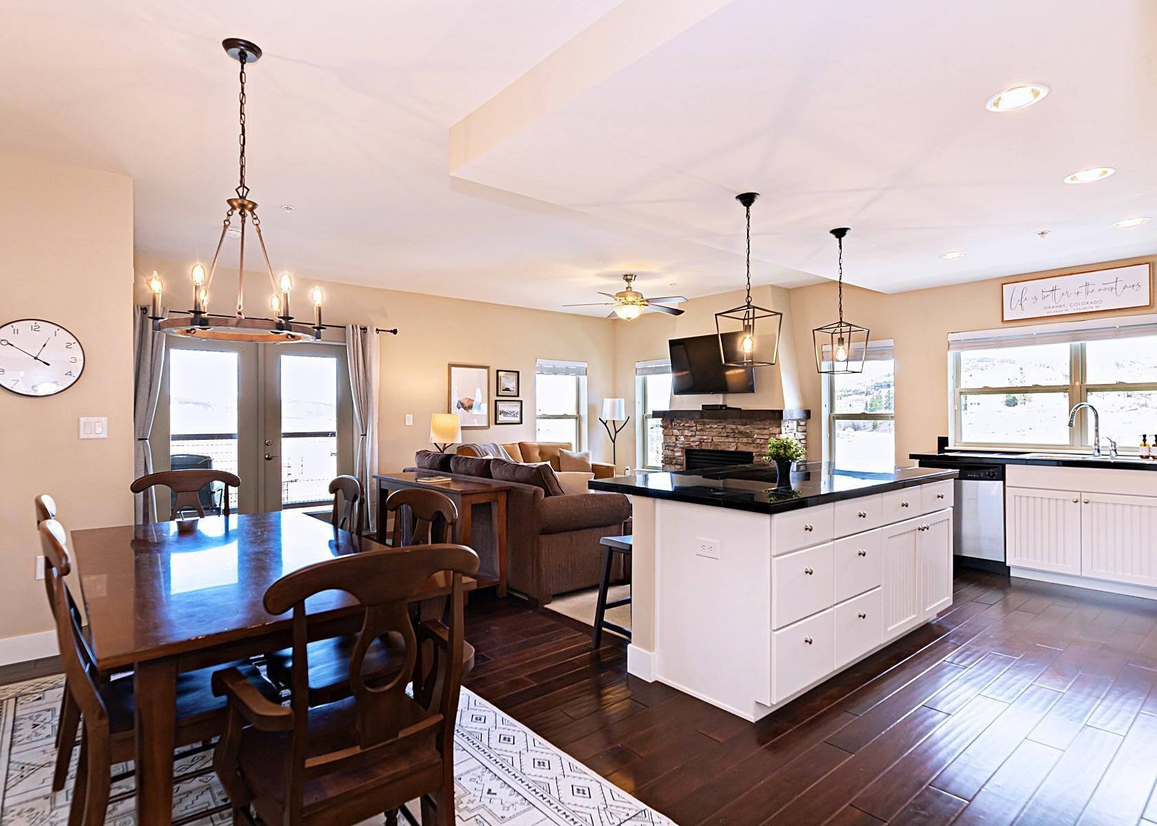 New! Base Camp Chalet - Oversized 2bd/2ba Base Camp One Condo w/ views of the pool & valley