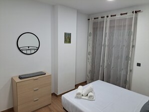 1 bedroom, iron/ironing board, travel crib, free WiFi