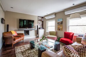 TV, peis og DVD-spiller