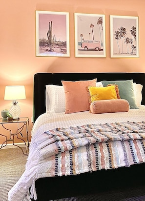 2 chambres, fer et planche à repasser, Wi-Fi gratuit, draps fournis