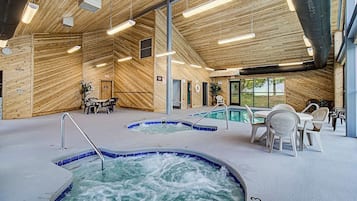 Indoor pool, a heated pool