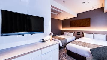 Deluxe-Zweibettzimmer, Nichtraucher (Separate breakfast charge for 0-6yrs) | Zimmersafe, Schreibtisch, schallisolierte Zimmer, Bügeleisen/Bügelbrett