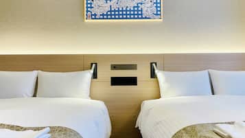 豪華雙床房, 非吸煙房 (Separate breakfast charge for 0-6yrs) | 房內夾萬、書桌、熨斗/熨衫板、免費 Wi-Fi