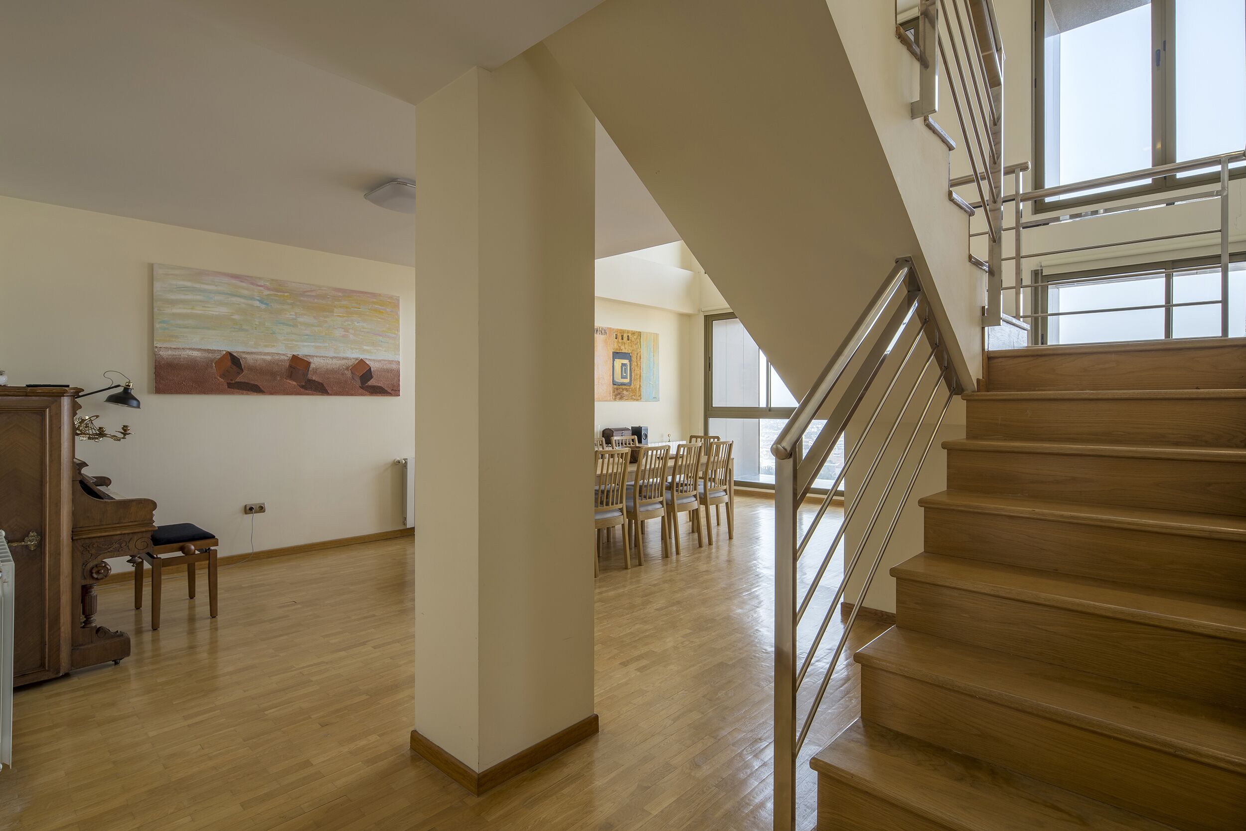 Duplex Penthouse-18-19th Floor-City Centre-Top Views-Terrace-2 Free Parking