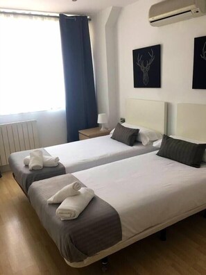 2 habitaciones, wifi y ropa de cama