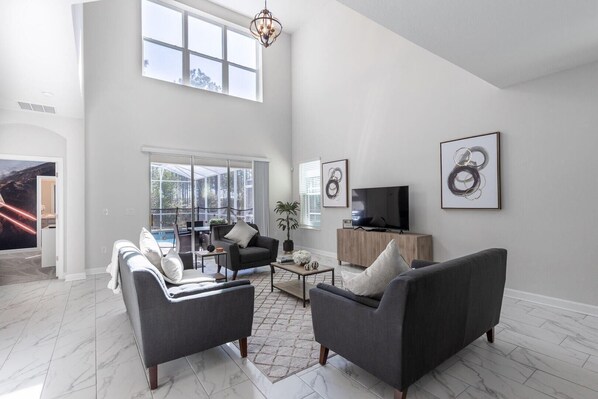 Casa, varias camas (631DSD-The Retreat at ChampionsGate) | Sala de estar