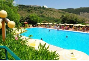 Pool - Two-room apartment in residence Pianetamaratea (Maratea)