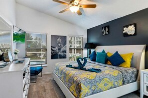 5 bedrooms, iron/ironing board, free WiFi, bed sheets
