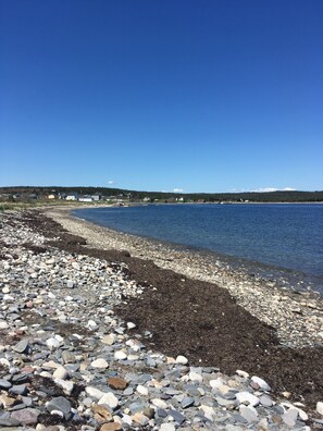 Beach nearby, sun-loungers, beach towels