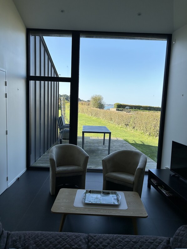 TV, tavolo da ping pong, libri, studio