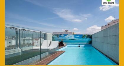 Eco-Chic Pool House Near Galiana Golf