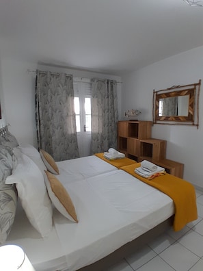 3 habitaciones, wifi y ropa de cama