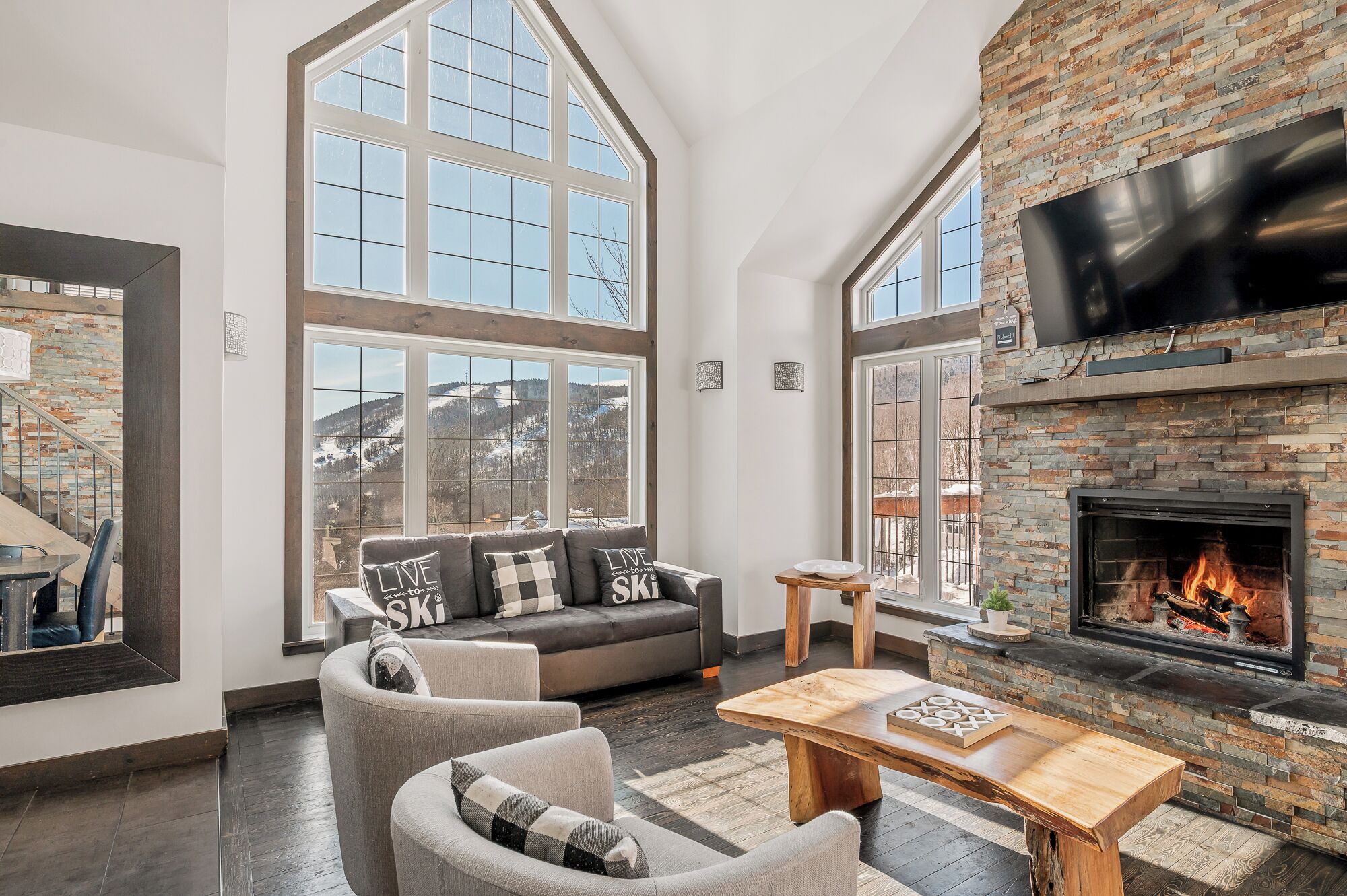 TV, peis og stereoanlegg