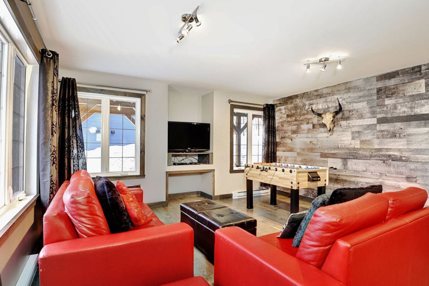 电视、壁炉、立体声音响