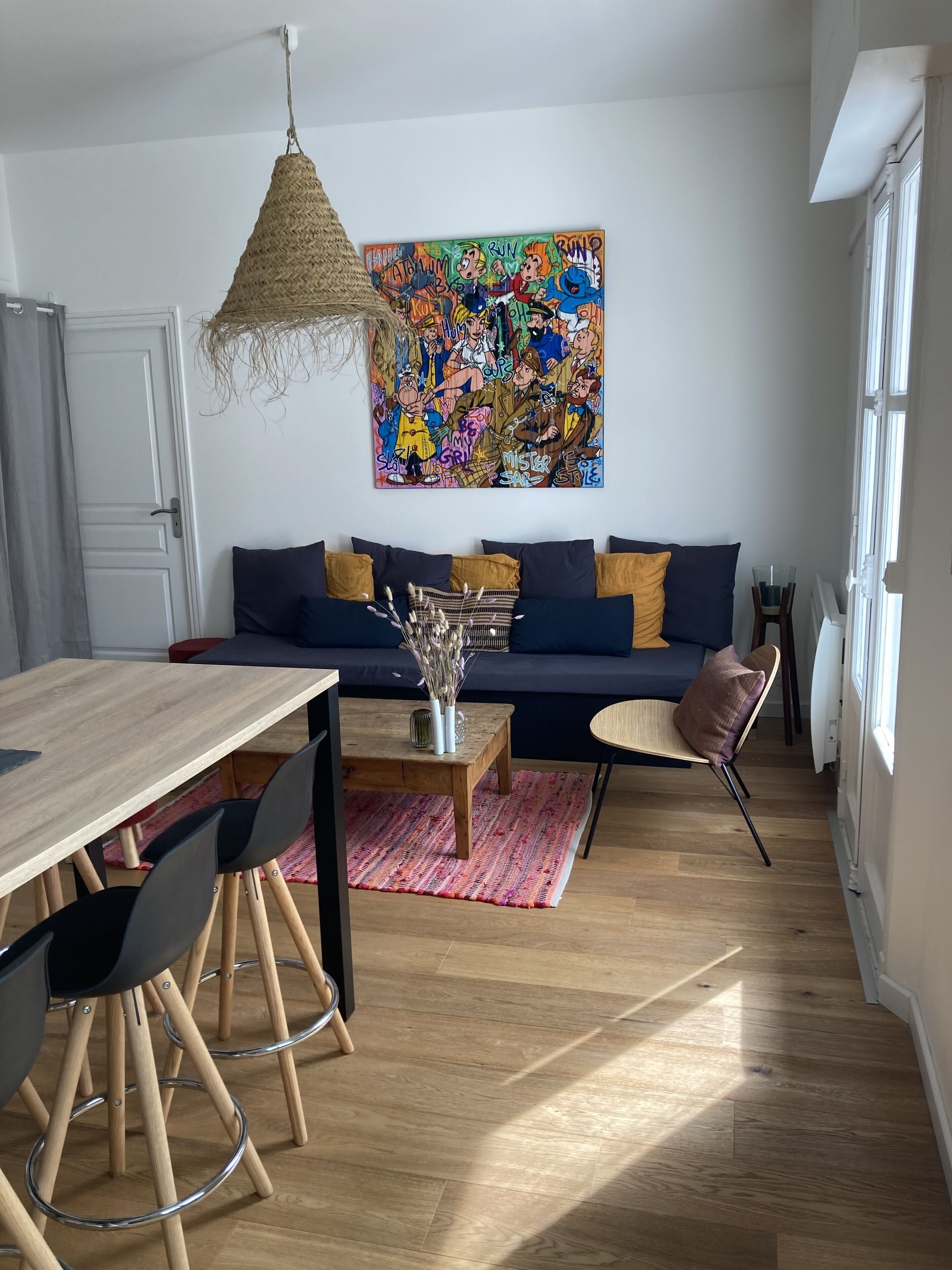 FAVORITE: bright T3 of 65M2 with balcony, Port-Vieux beach.