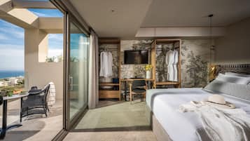 Harmony Maisonette Sea View with Individual Pool | 1 bedroom, Egyptian cotton sheets, premium bedding, memory-foam beds