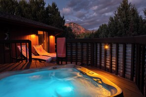 Baignoire à remous extérieure