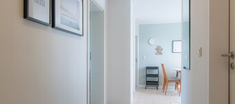 Spacious vacation apartment with terrace and garden