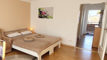 1 Schlafzimmer, Bügeleisen/Bügelbrett, kostenloses WLAN, Bettwäsche