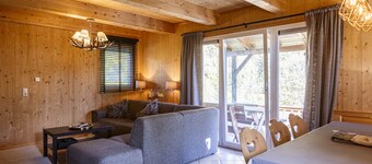 Chalet # 124 with 4 bedrooms & IR-sauna