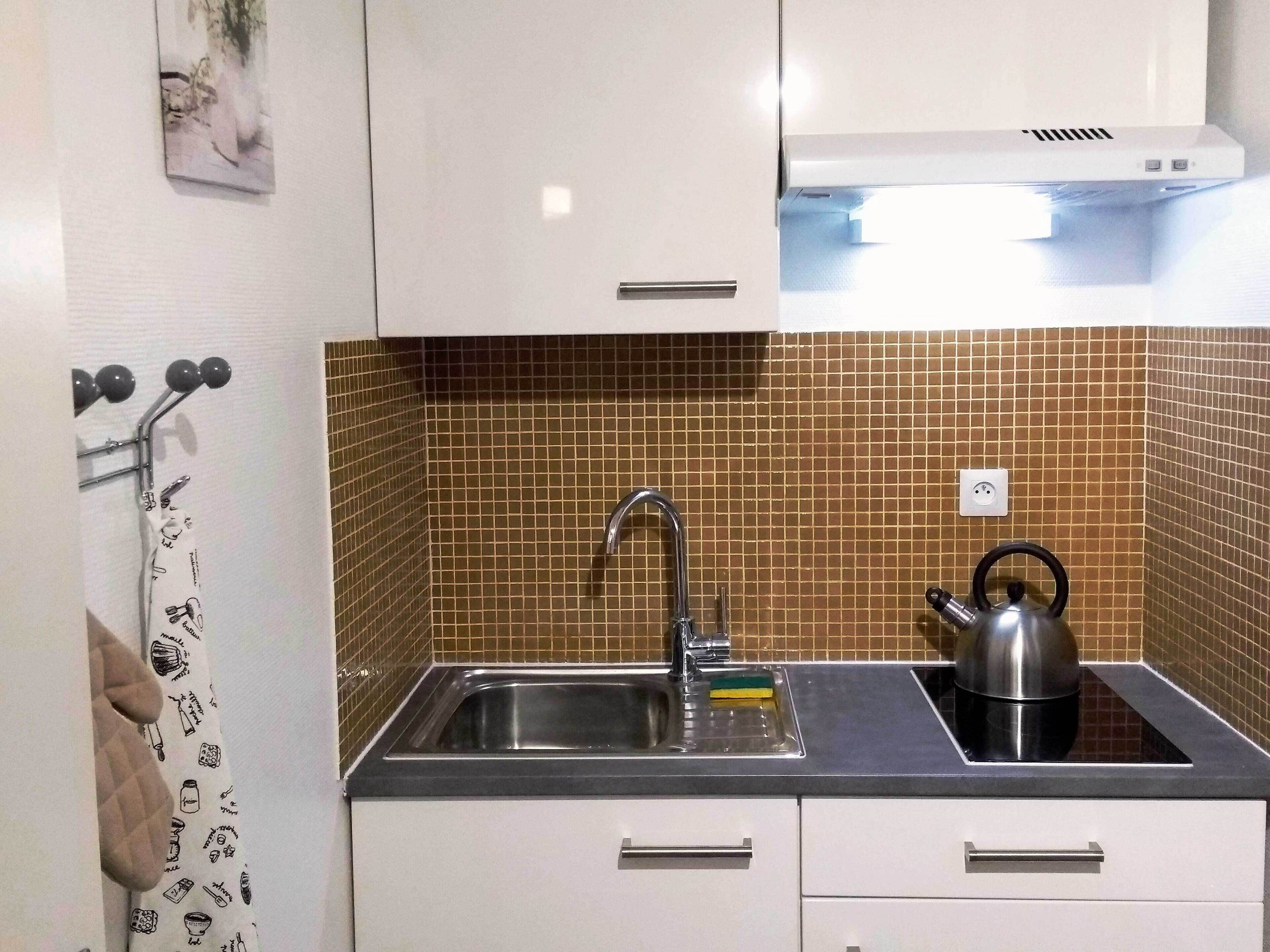 Bright studio 13 near the thermal baths - Classified 2*