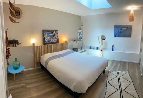 2 chambres, bureau, fer et planche à repasser, Wi-Fi