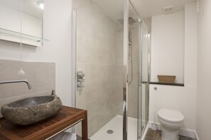 Shower, hair dryer