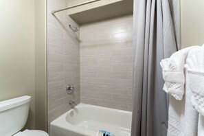 Hair dryer, towels