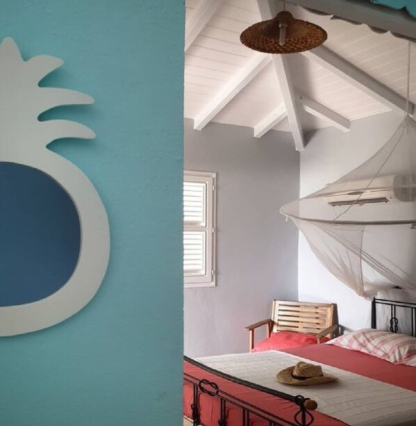 1 bedroom, in-room safe, iron/ironing board, travel crib