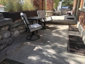 Terrace/patio - Updated partially subterranean apartment. (Salt Lake City)