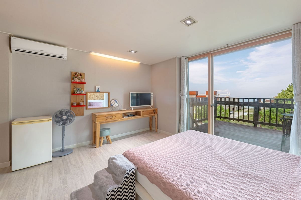 Basic-Zimmer, 1 Schlafzimmer (201) | 1 Schlafzimmer, kostenloses WLAN