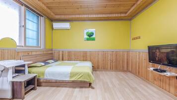 Basic-Zimmer, 1 Schlafzimmer (106) | 1 Schlafzimmer, kostenloses WLAN