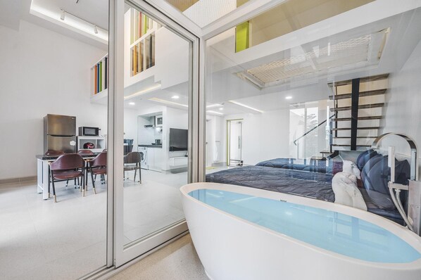 1 bedroom, free WiFi - Goseong Belloci Kids Poolivilla (Goseong)