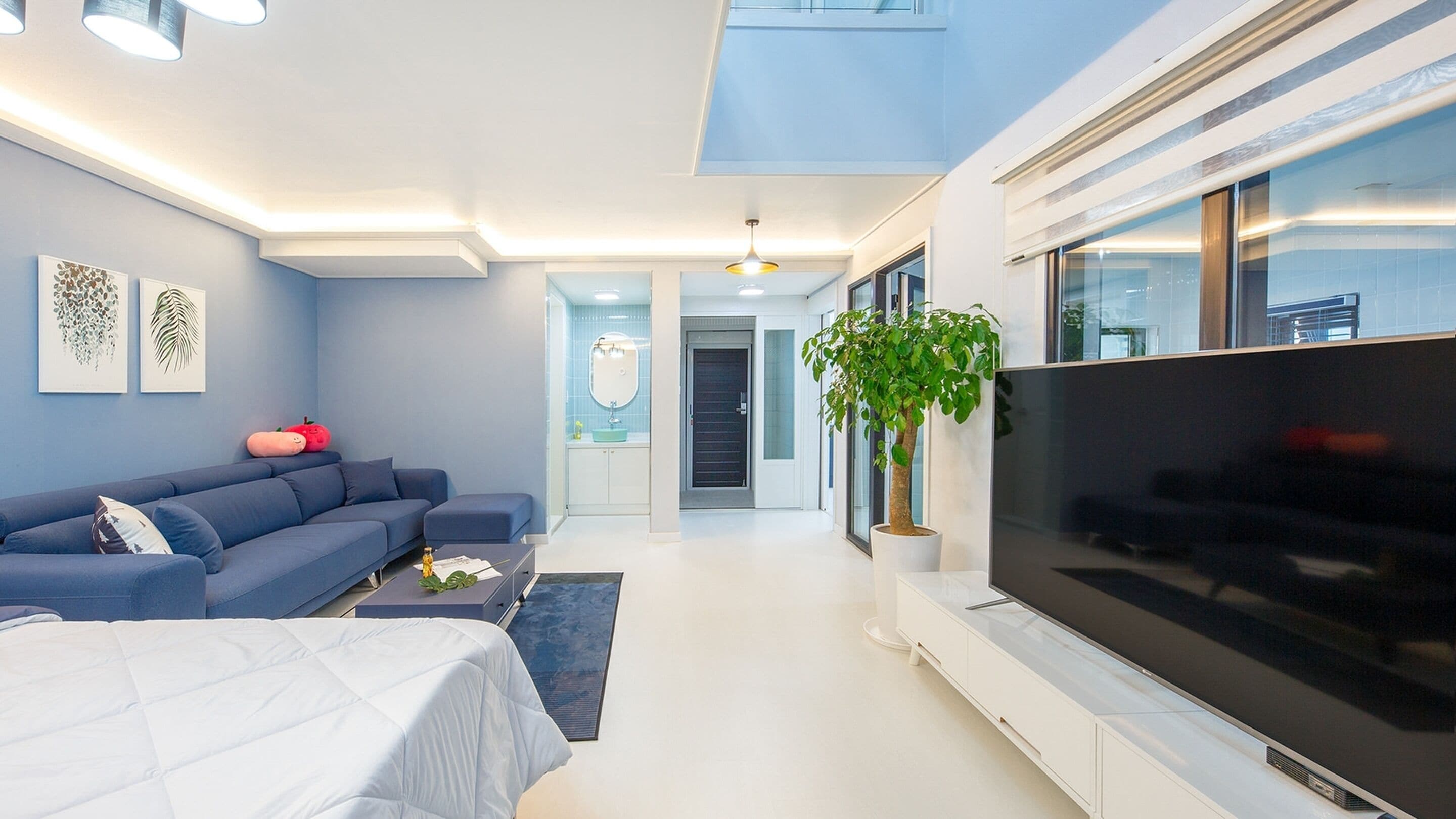 基础客房, 1 间卧室 (Haneul) | 1 多间卧室、免 费 WiFi