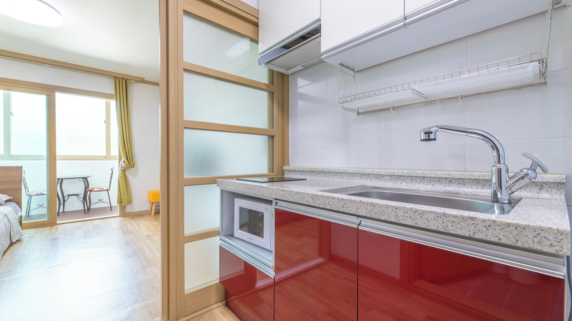 ห้องเบสิก, 1 ห้องนอน (Soosunwha) | 1 ห้องนอน, Wi-Fi ฟรี